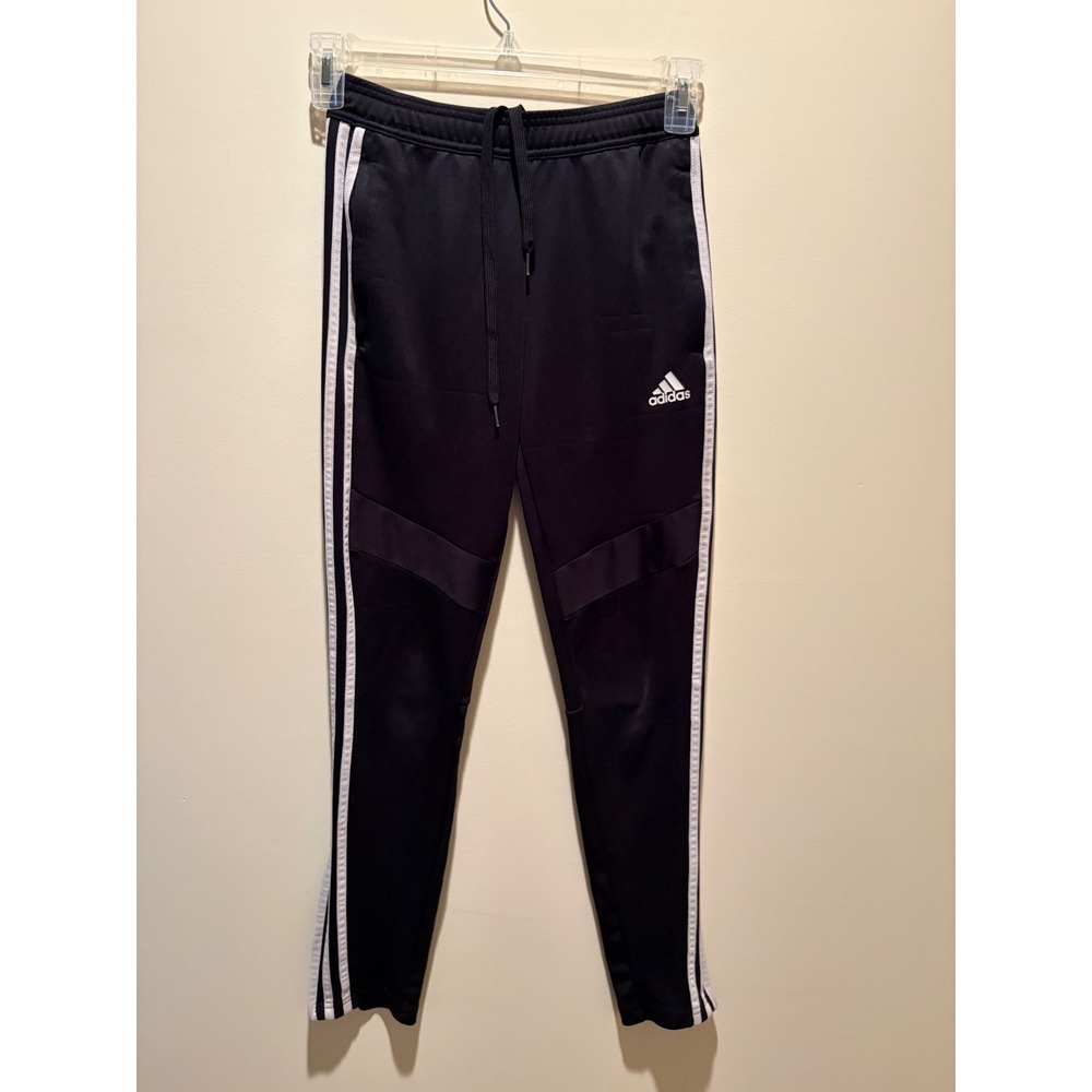 Adidas Climacool Tiro Training Pants Black White Stripe Soccer Joggers Mens S